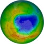 Antarctic Ozone 2012-10-25